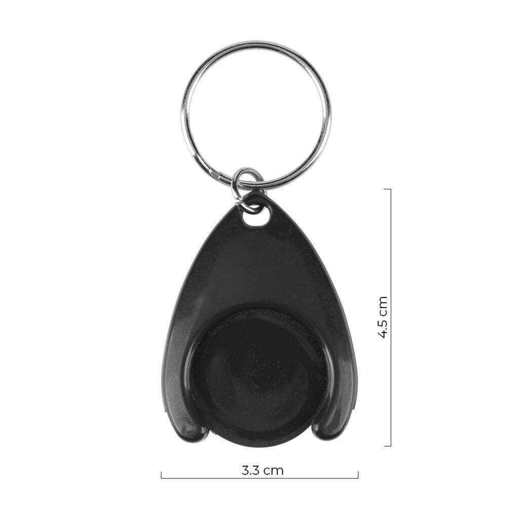 Tehnički crtež sa merama: TOKEN