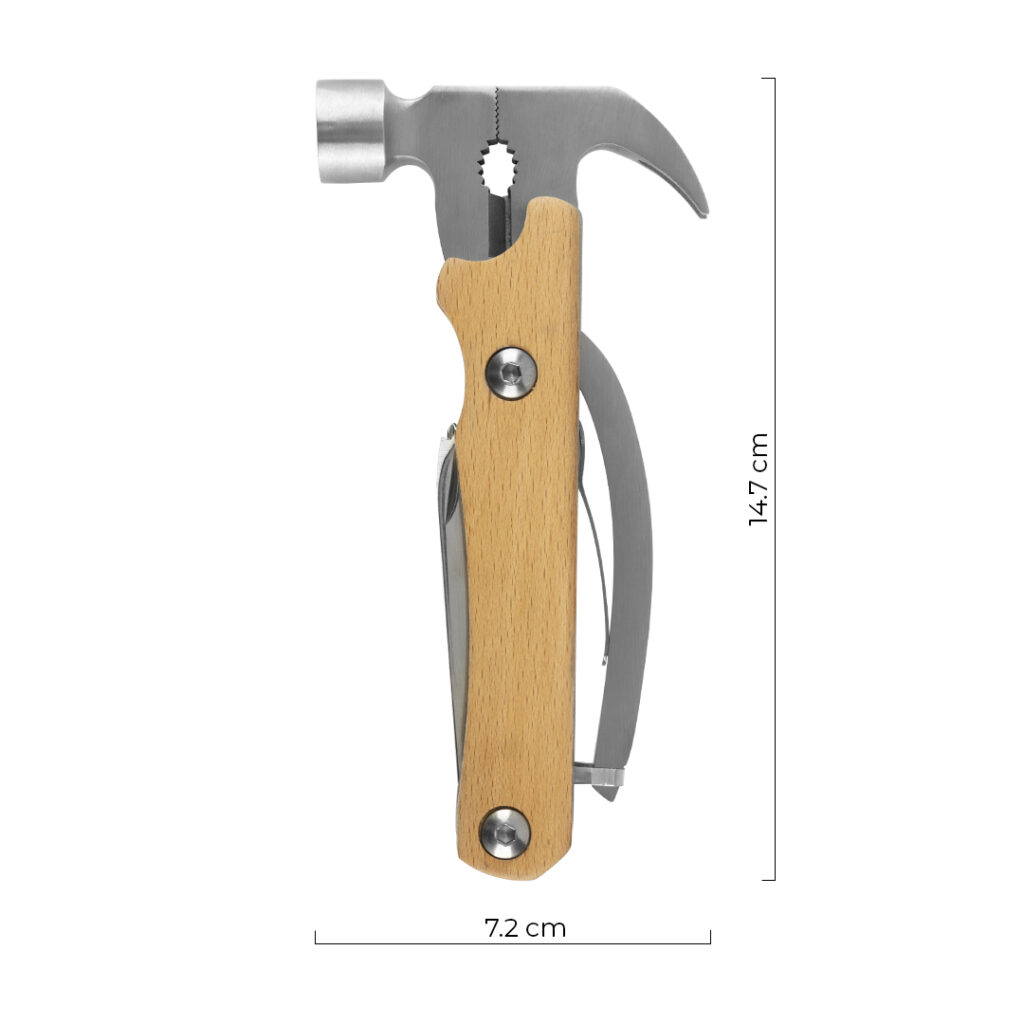Tehnički crtež sa merama: TOMAHAWK