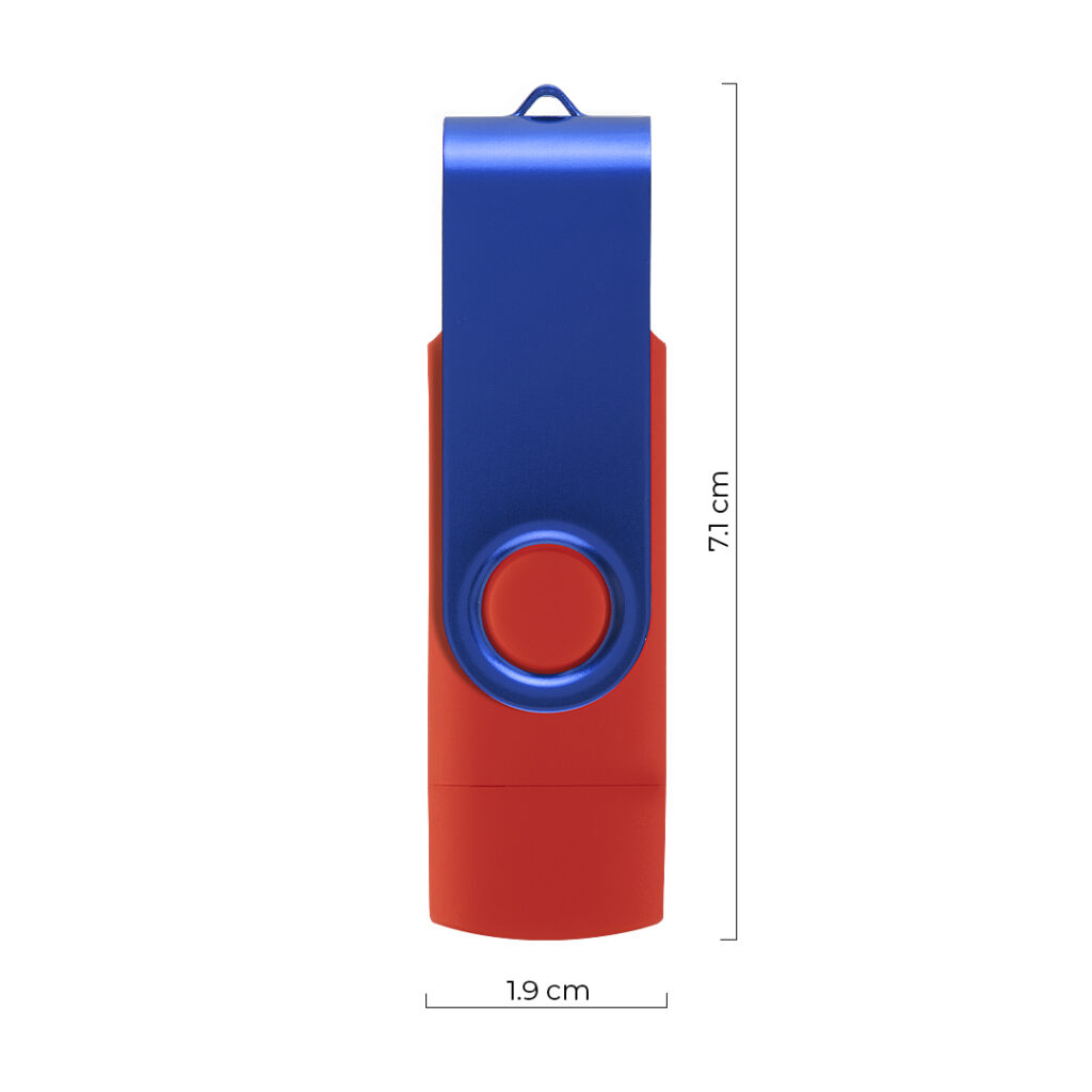 Tehnički crtež sa merama: SMART C BLUE