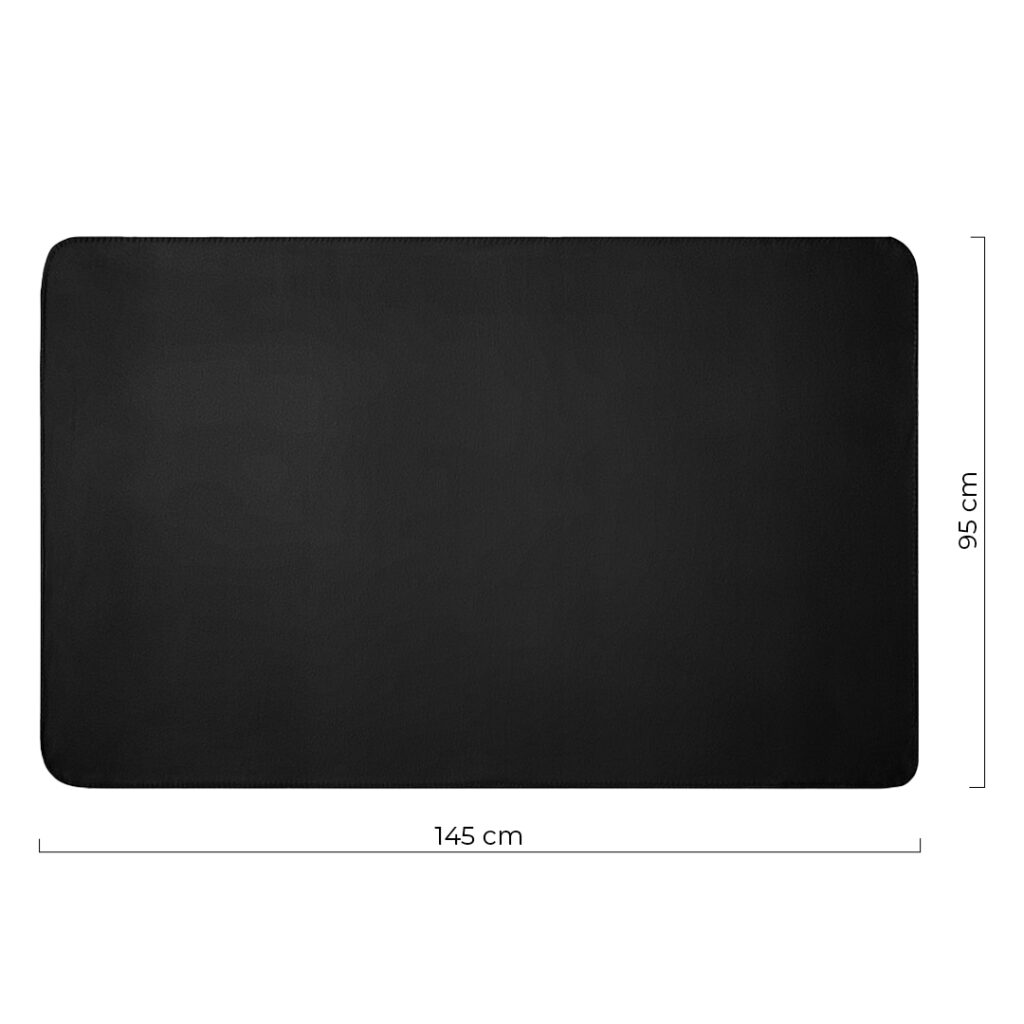 Tehnički crtež sa merama: BLANKET FLAT