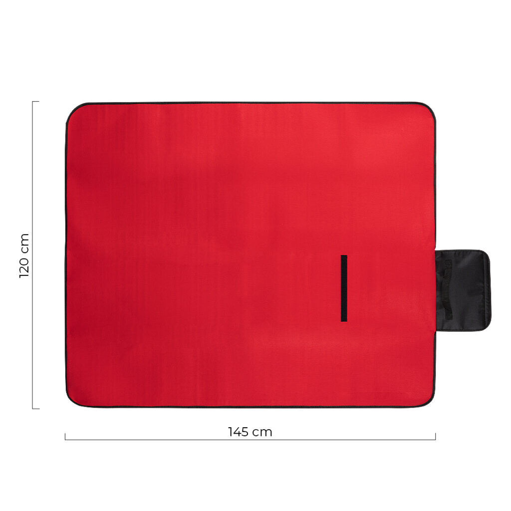 Tehnički crtež sa merama: BLANKET SQUARE