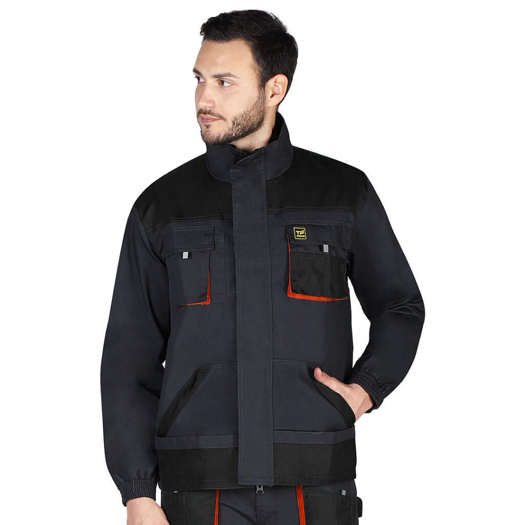 HAMMER JACKET, Tamno siva