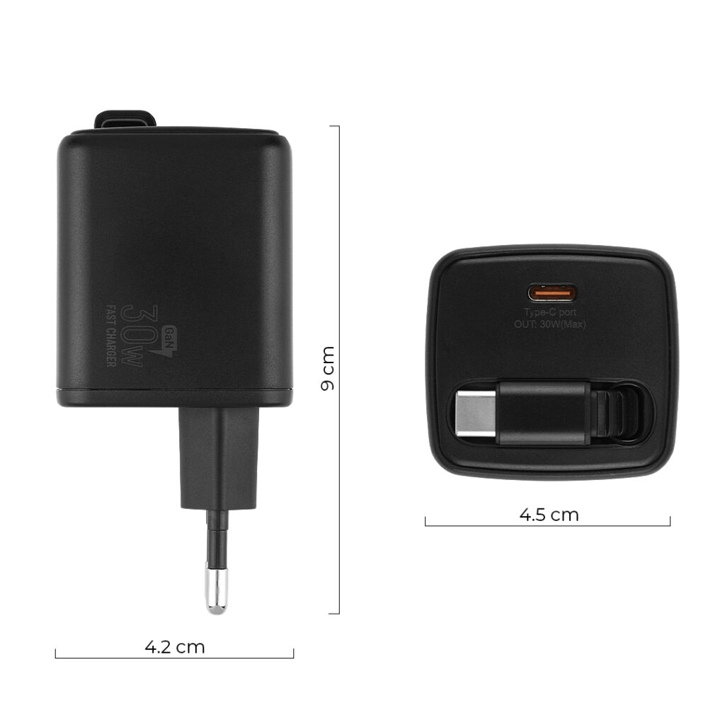 Tehnički crtež sa merama: GANT 30W