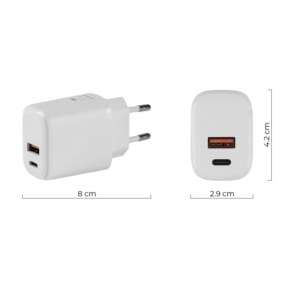 Tehnički crtež sa merama: FLUX 30W
