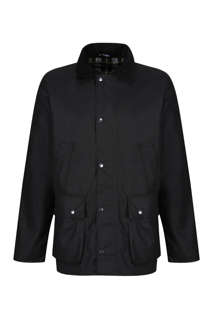 Regatta banbury wax jacket, Crna