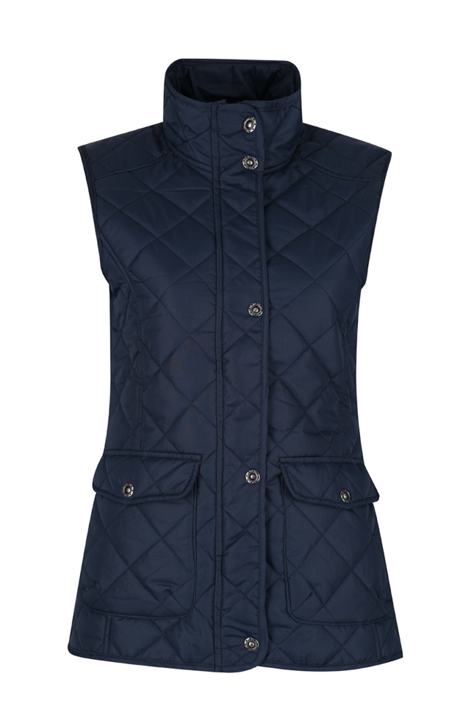 Regatta tarah - diamond quilt bodywarmer, Teget