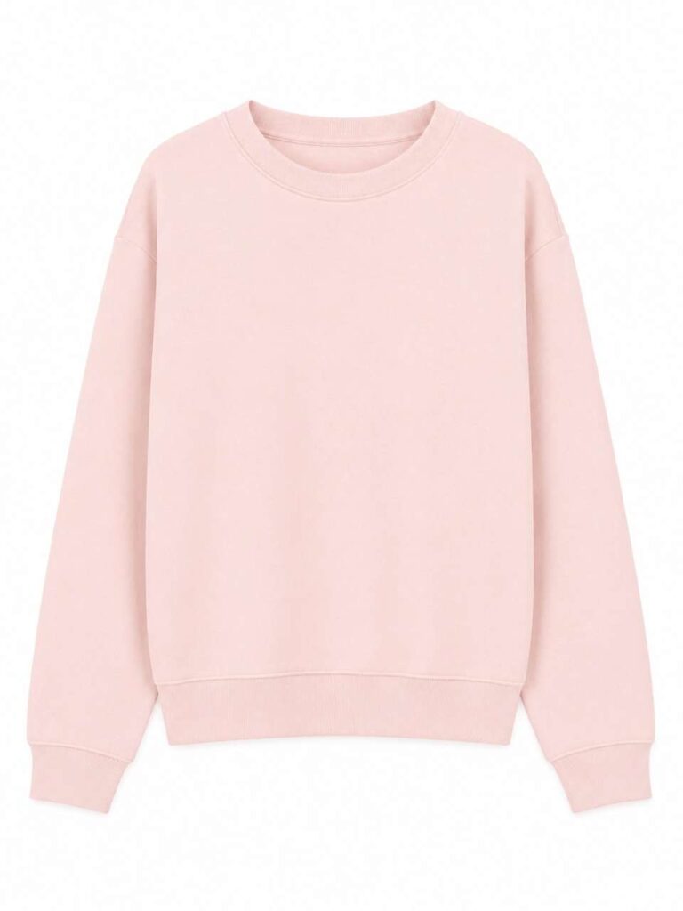 True Blanks womens regular sweatshirt, Crna